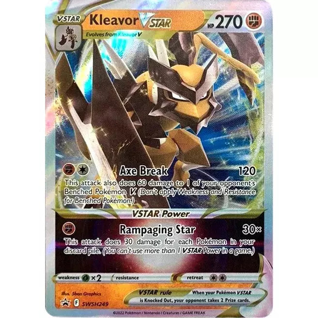Kleavor VSTAR - SWSH249 - SWSH: Sword & Shield Promo Cards (SWSD)