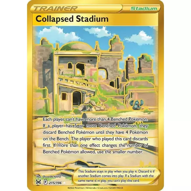 Collapsed Stadium (Secret) - SWSH11: Lost Origin (SWSH11)