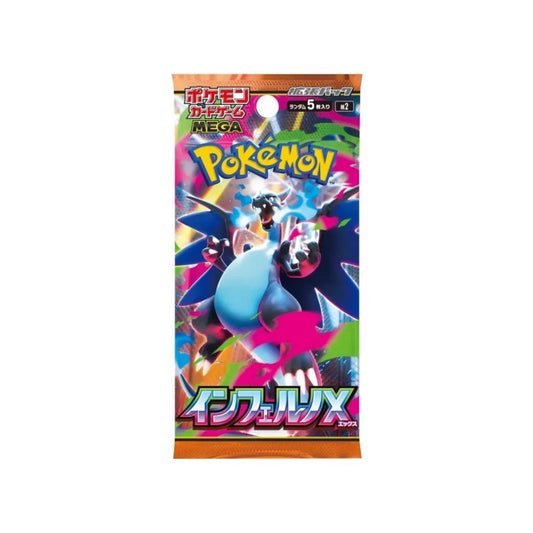 Pokémon TCG - Mega Evolution - Inferno X - Booster Pack - (Japonský)