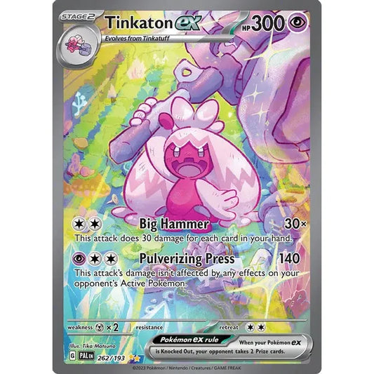 Tinkaton ex - 262/193 - SV02: Paldea Evolved (SV02)