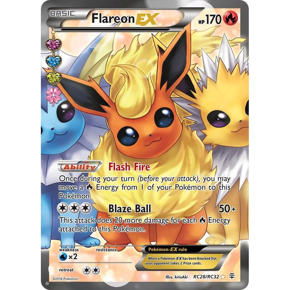 Flareon EX (Full Art) - Generations: Radiant Collection (GEN)