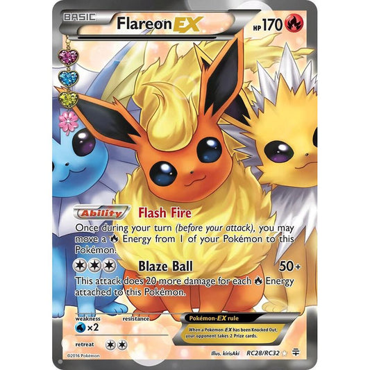 Flareon EX (Full Art) - Generations: Radiant Collection (GEN)