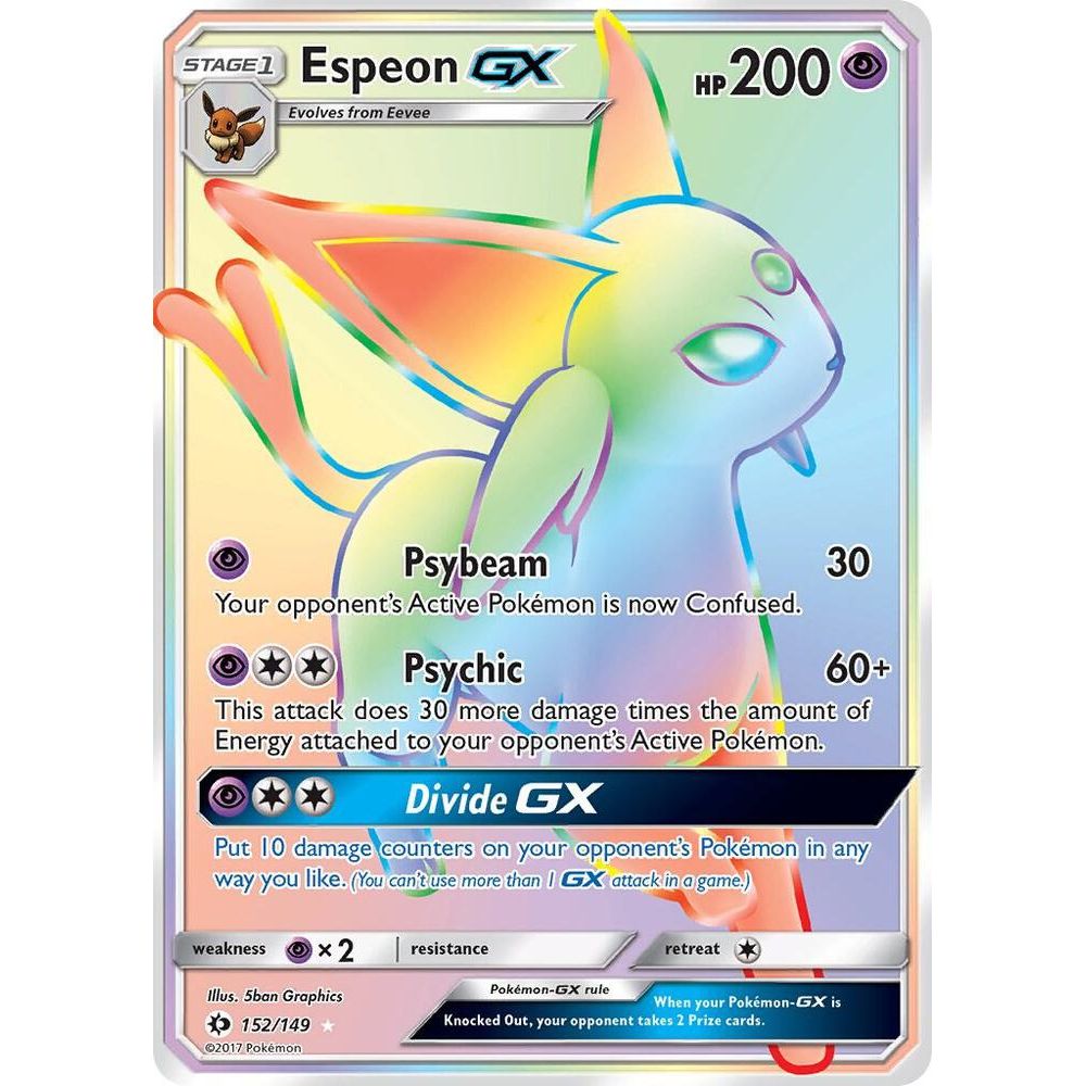 Espeon GX (Secret) - SM Base Set (SM01)
