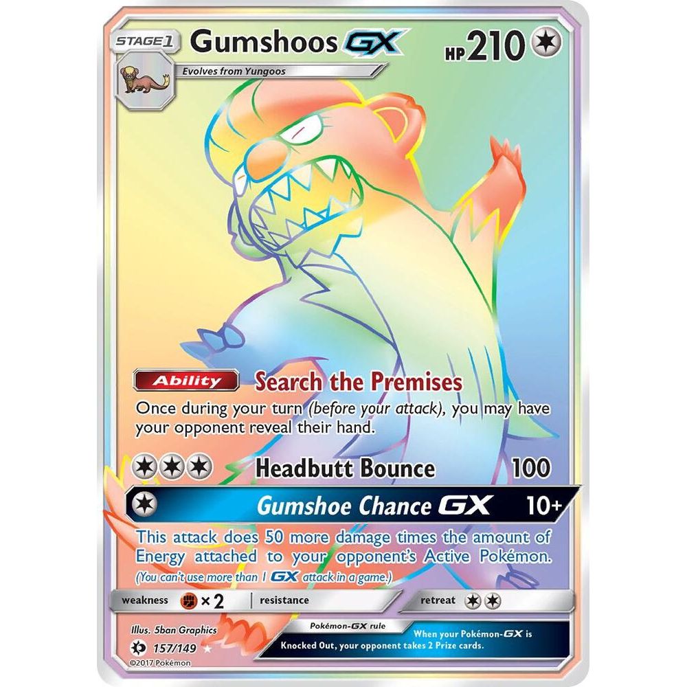 Gumshoos GX (Secret) - SM Base Set (SM01)