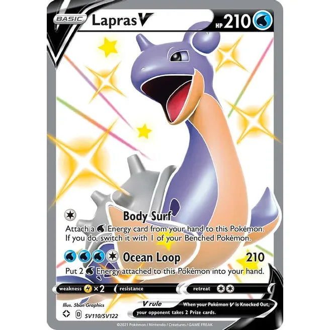 Lapras V - Shining Fates: Shiny Vault (SHFSV)