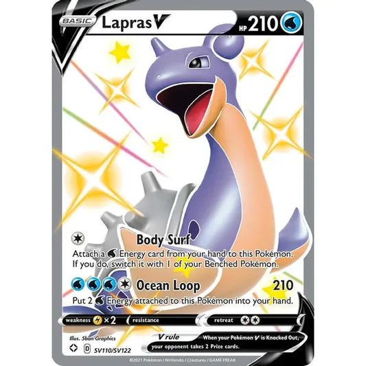 Lapras V - Shining Fates: Shiny Vault (SHFSV)