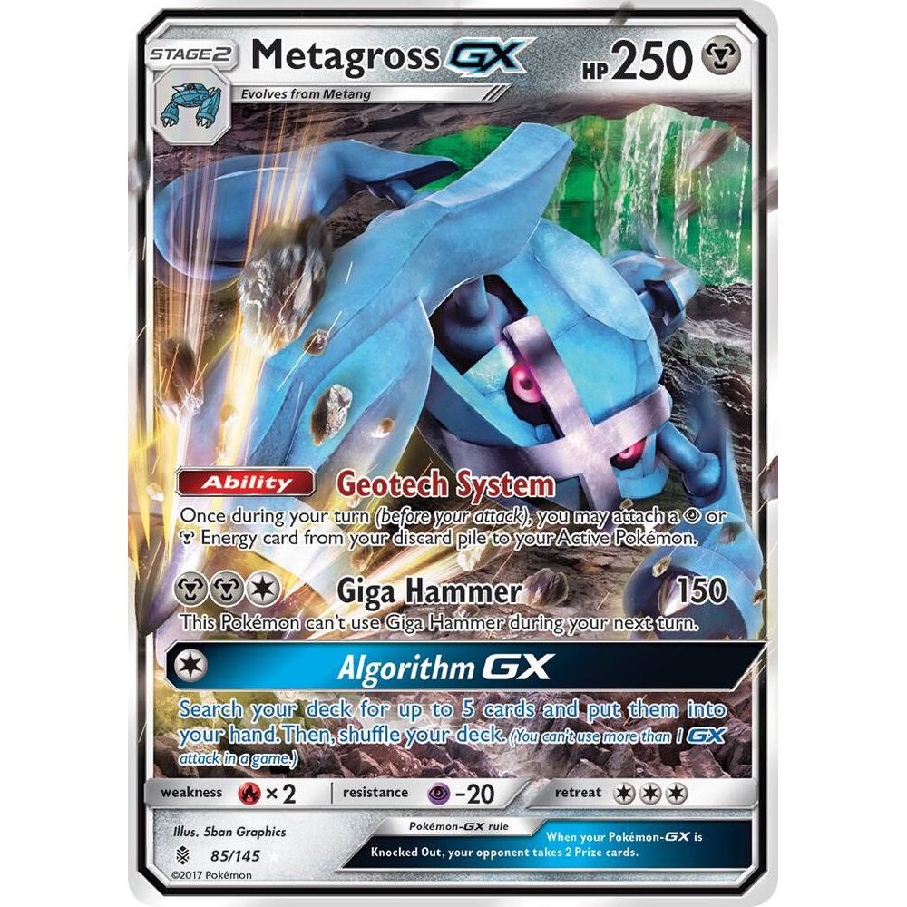 Metagross GX - SM - Guardians Rising (SM02)