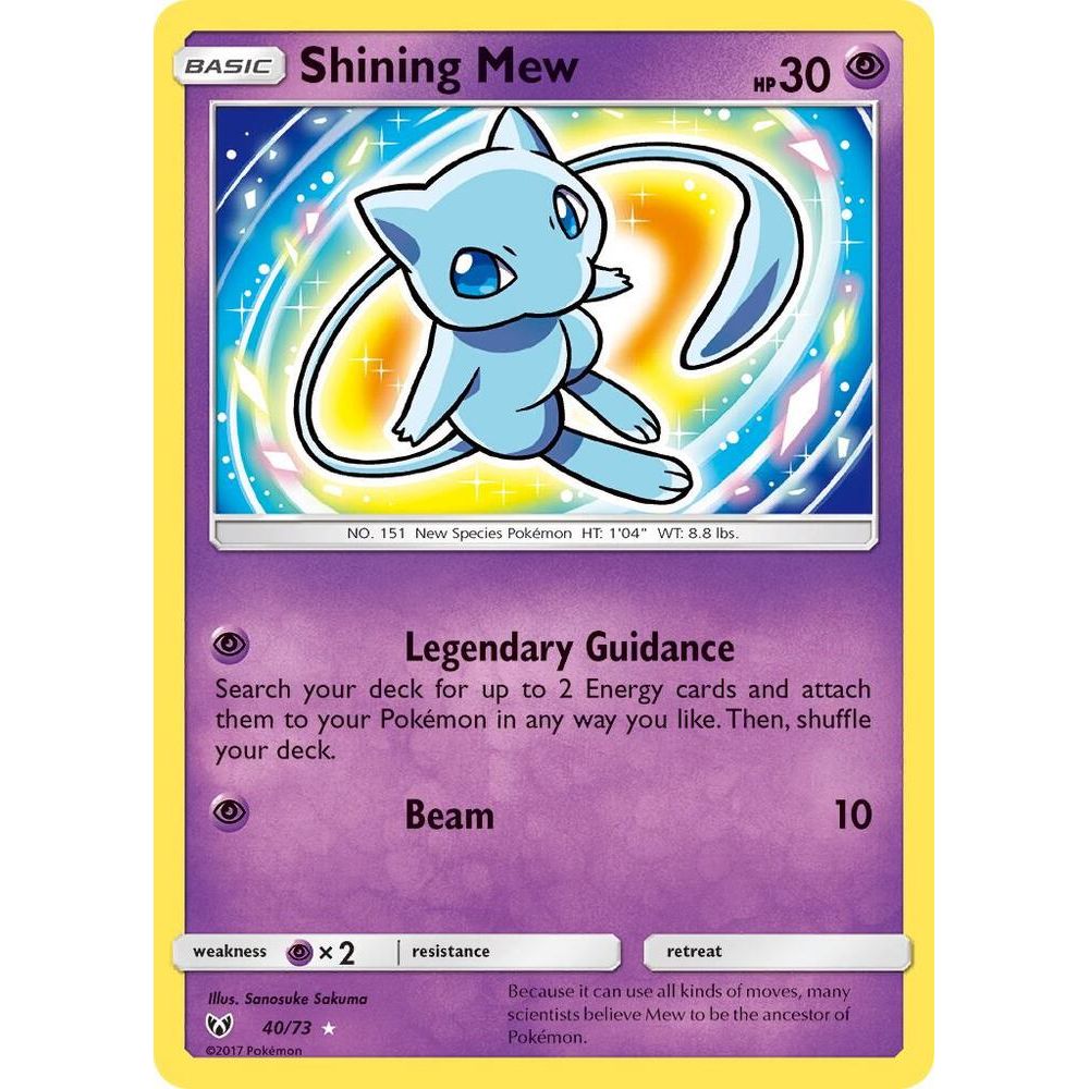 Shining Mew - Shining Legends (SHL)