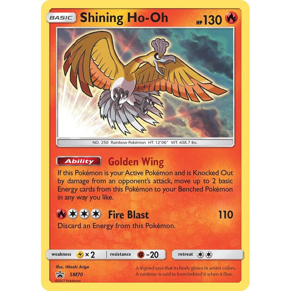 Shining Ho-Oh - SM70 - SM Promos (SMP)