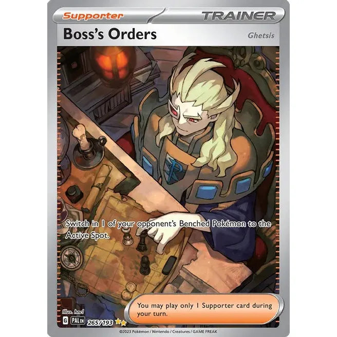 Boss's Orders - 265/193 - SV02: Paldea Evolved (SV02)