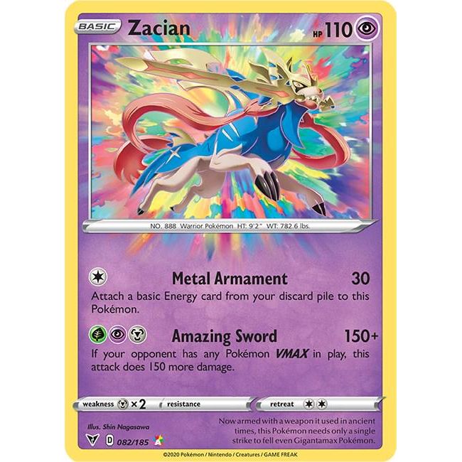 Zacian - 082/185: Vivid Voltage