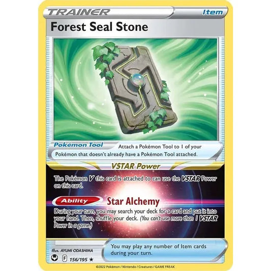 Forest Seal Stone - SWSH12: Silver Tempest (SWSH12)