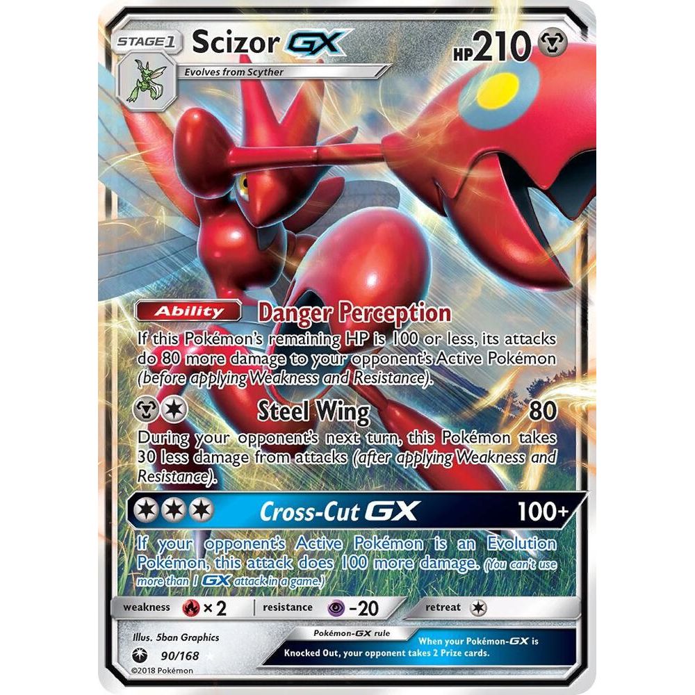Scizor GX - SM - Celestial Storm (CES)