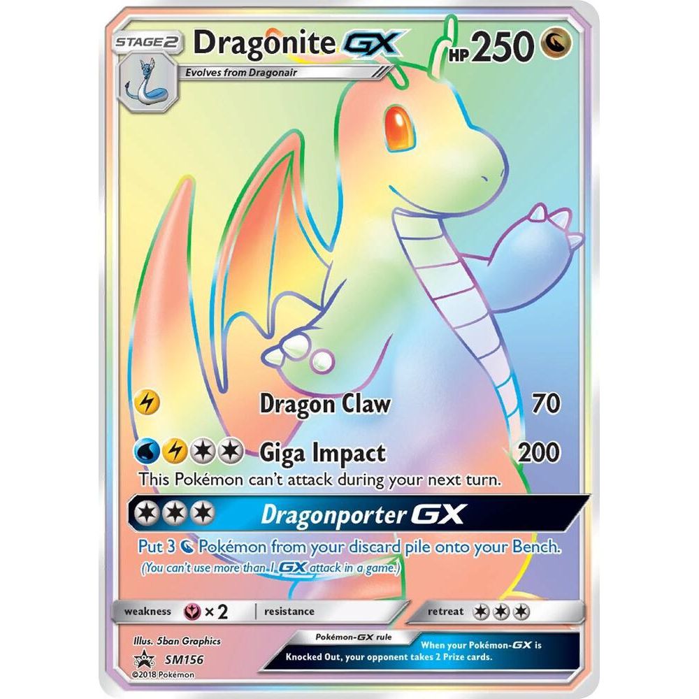 Dragonite GX - SM156 - SM Promos (SMP)