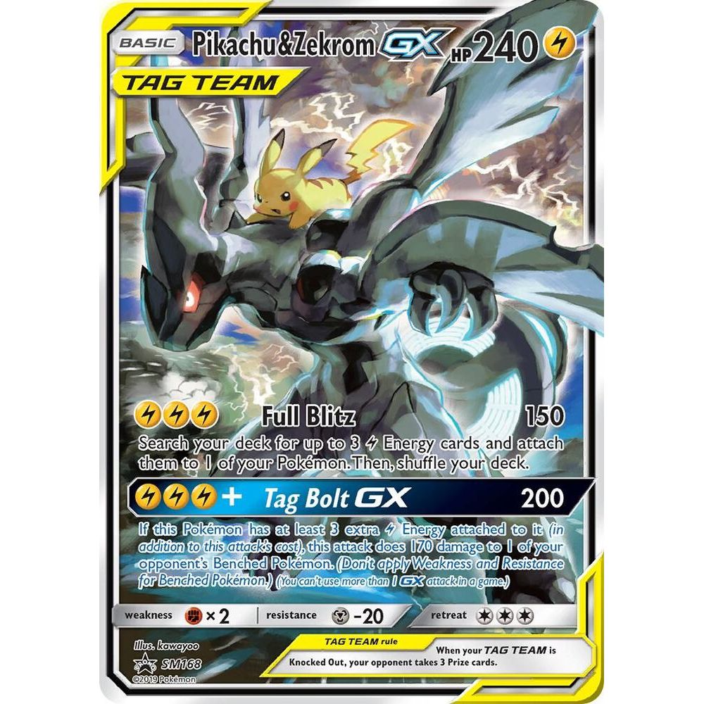Pikachu & Zekrom GX - SM Promos (SMP)
