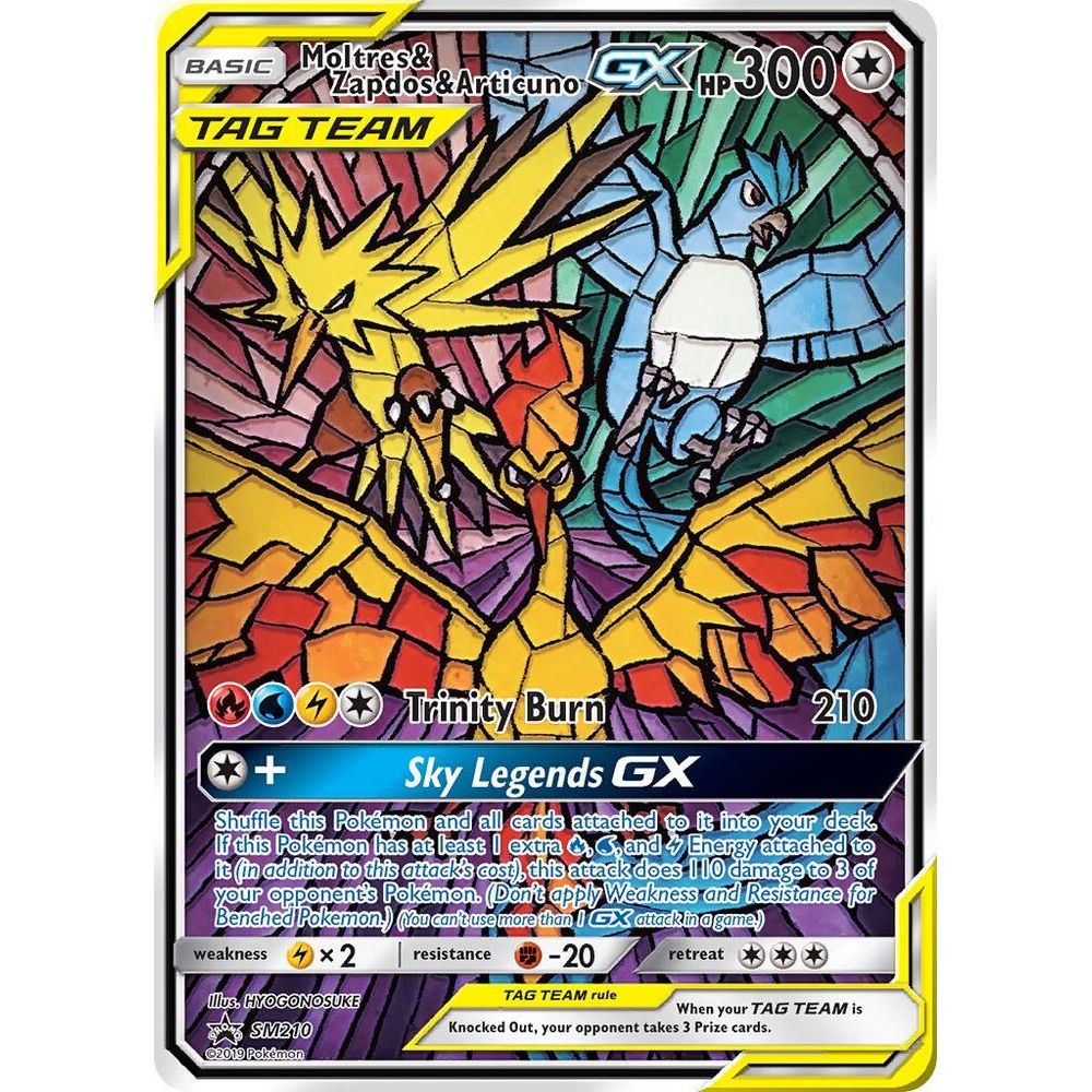 Moltres & Zapdos & Articuno GX - SM Promos (SMP)