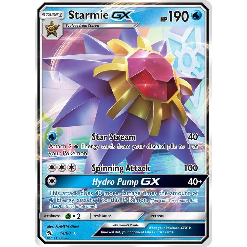 Starmie GX - Hidden Fates (HIF)
