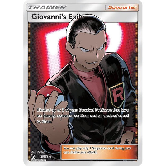 Giovanni's Exile (Full Art) - Hidden Fates (HIF)