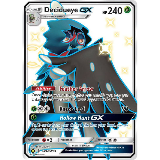 Decidueye GX - Hidden Fates: Shiny Vault (HIF:SV)