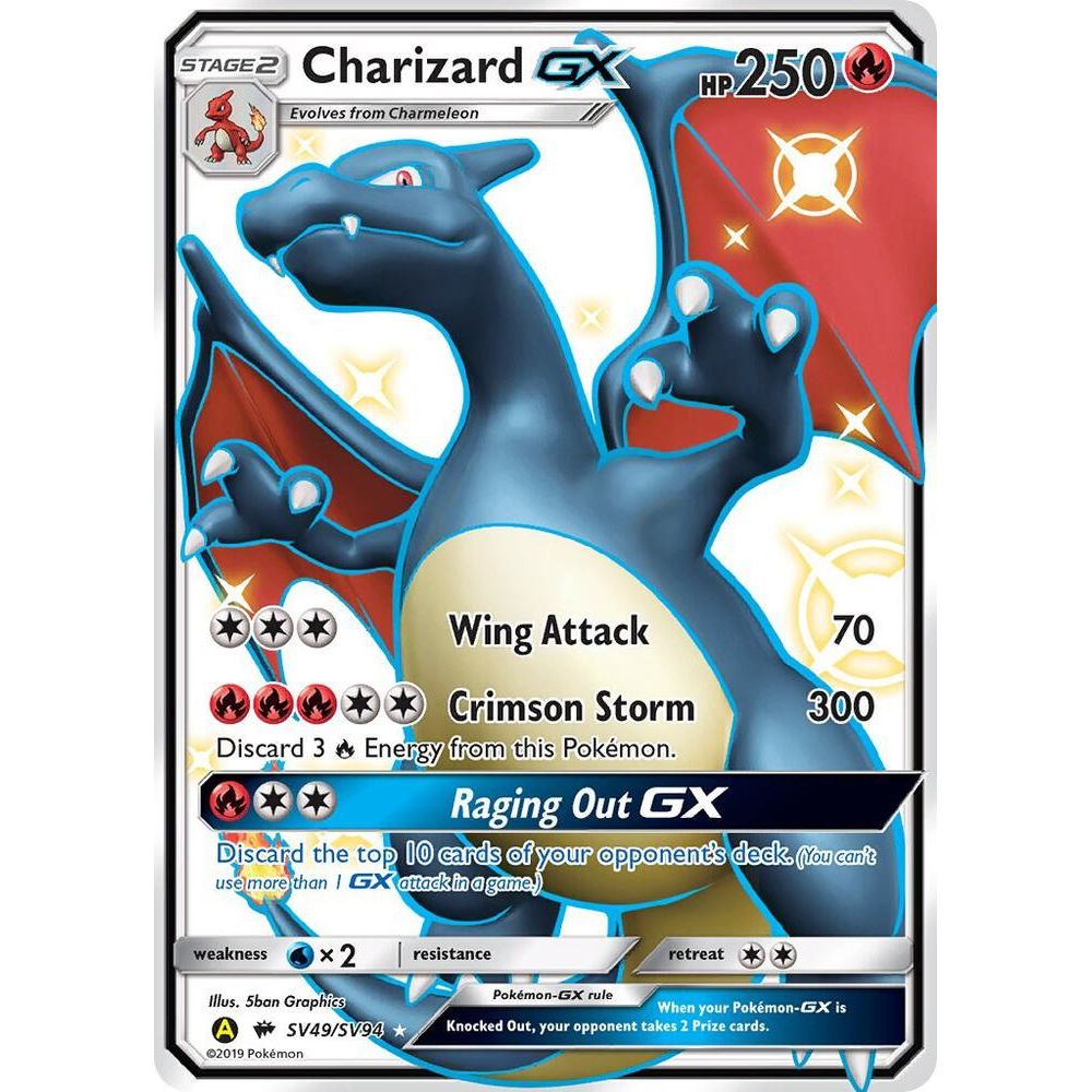 Charizard GX - Hidden Fates: Shiny Vault (HIF:SV)