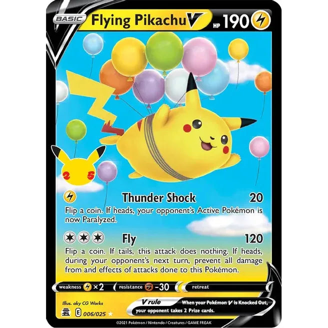 Flying Pikachu V - Celebrations (CLB)