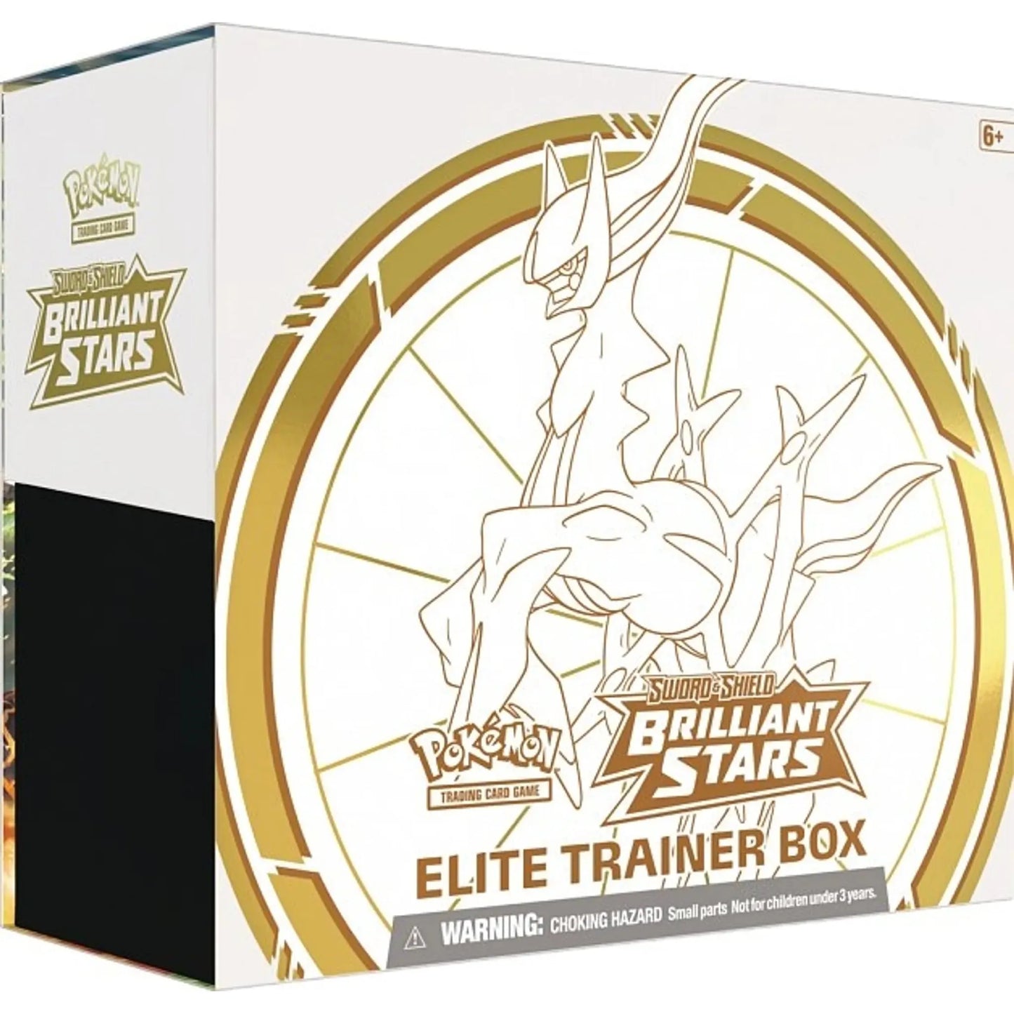 Pokémon TCG: SWSH09 Brilliant Stars - Elite Trainer Box - Pozor mierne poškodný box
