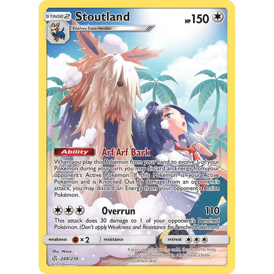 Stoutland (Secret) - SM - Cosmic Eclipse (SM12) – CardyX