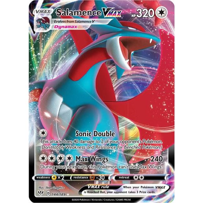 Salamence VMAX - SWSH03: Darkness Ablaze (SWSH03)