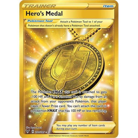 Hero's Medal (Secret) - SWSH04: Vivid Voltage (SWSH04)
