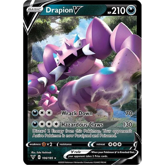 Drapion V - SWSH04: Vivid Voltage (SWSH04)