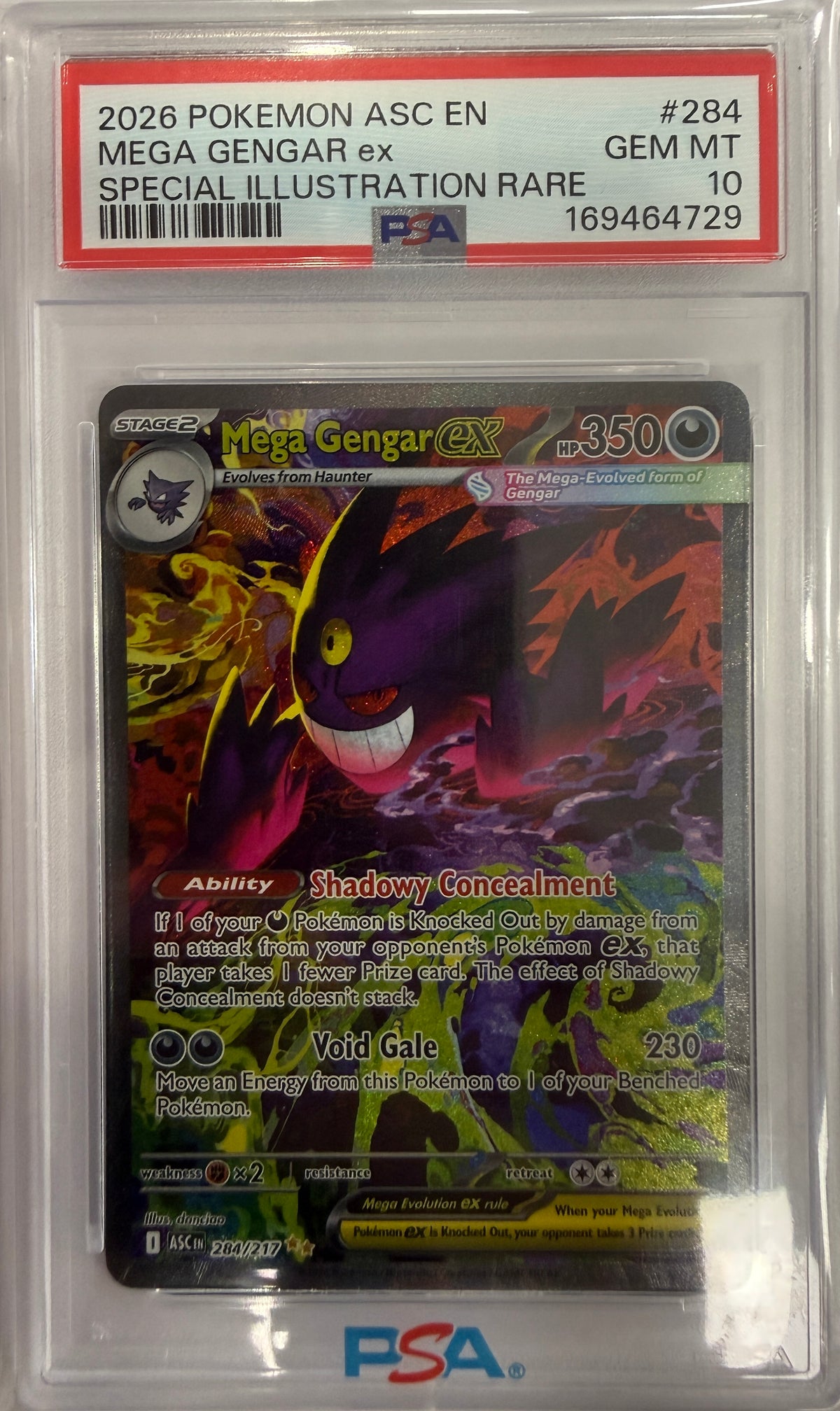 Mega Gengar ex - 284/217 - ME: Ascended Heroes (ASC)