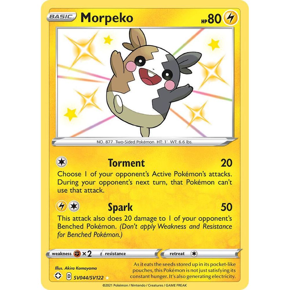 Morpeko - Shining Fates: Shiny Vault (SHFSV)
