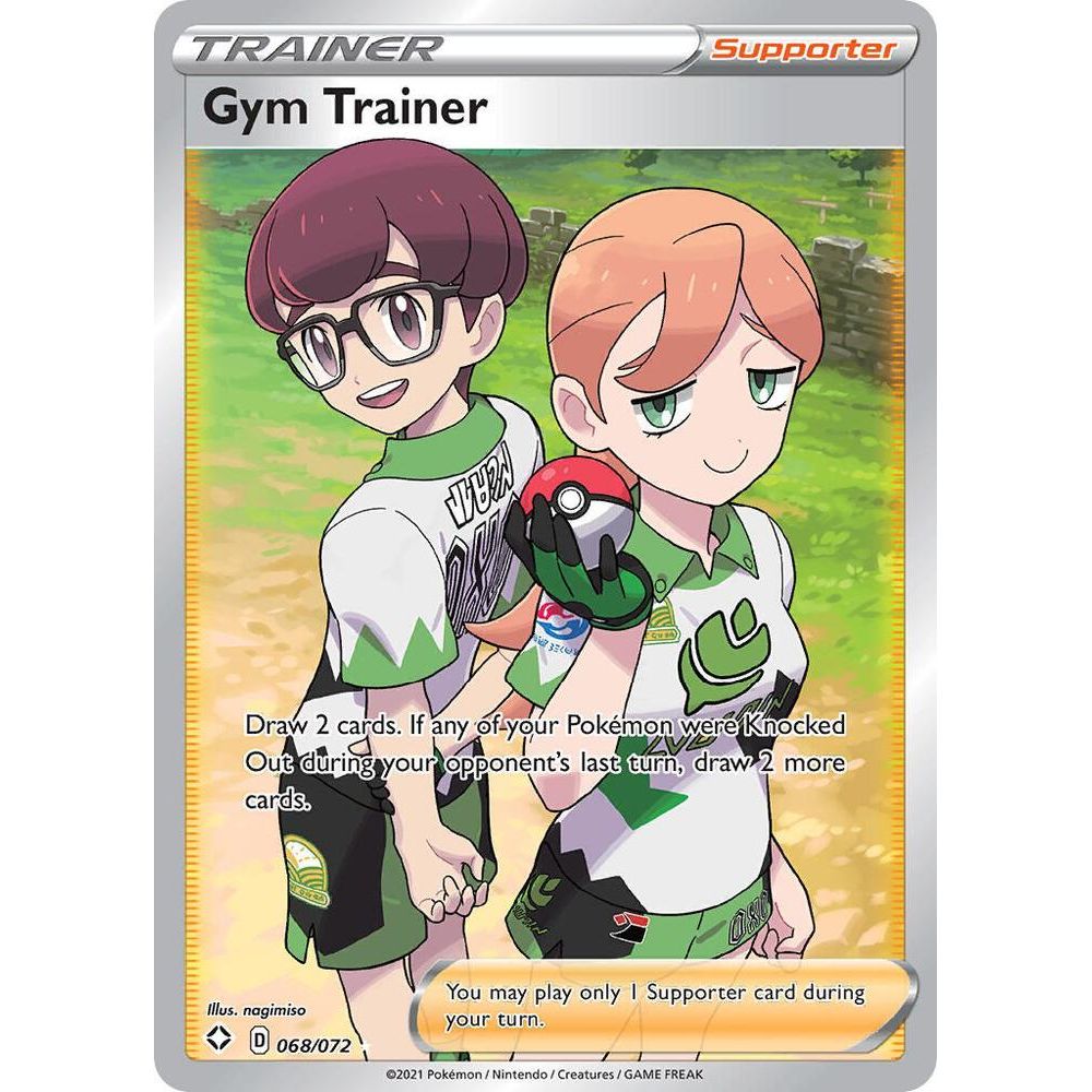 Gym Trainer (Full Art) - Shining Fates (SHF)