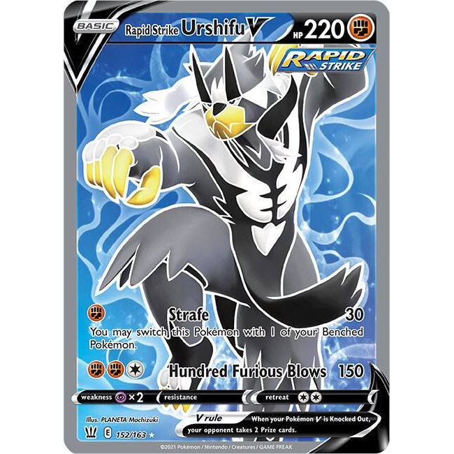 Rapid Strike Urshifu V (Full Art) - SWSH05: Battle Styles (SWSH05)