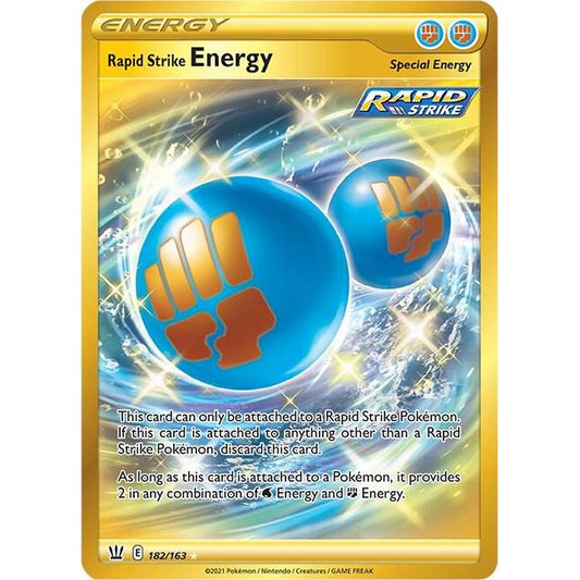 Rapid Strike Energy (Secret) - SWSH05: Battle Styles (SWSH05)