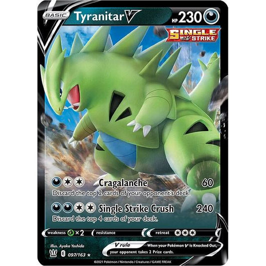 Tyranitar V - SWSH05: Battle Styles (SWSH05)