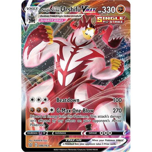 Single Strike Urshifu VMAX - SWSH05: Battle Styles (SWSH05)