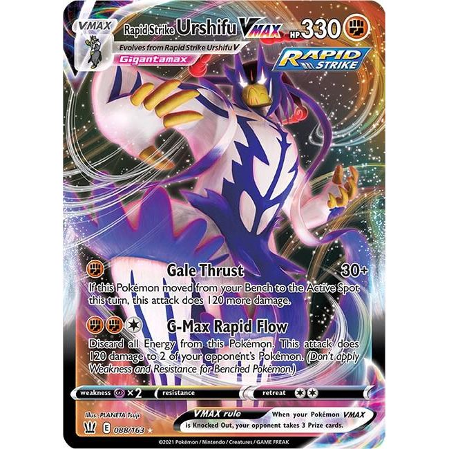 Rapid Strike Urshifu VMAX - SWSH05: Battle Styles (SWSH05)