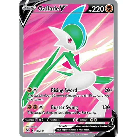 Gallade V (Full Art) - SWSH11: Lost Origin (SWSH11)