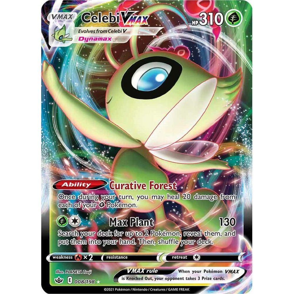 Celebi VMAX - SWSH06: Chilling Reign (SWSH06)