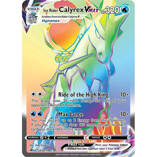 Ice Rider Calyrex VMAX (Secret) - SWSH06: Chilling Reign (SWSH06)
