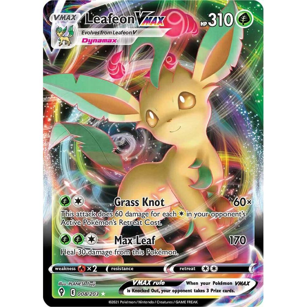 Leafeon VMAX - SWSH07: Evolving Skies (SWSH07)