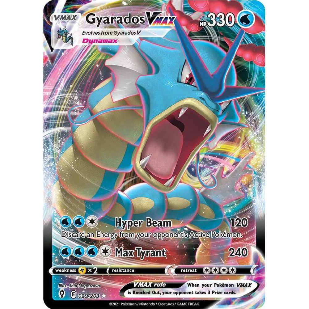 Gyarados VMAX - SWSH07: Evolving Skies (SWSH07)