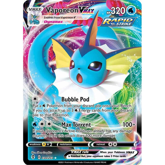 Vaporeon VMAX - SWSH07: Evolving Skies (SWSH07)
