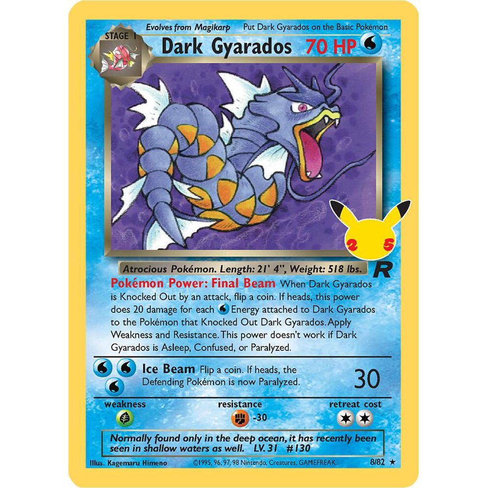 Dark Gyarados - Celebrations: Classic Collection (CCC)