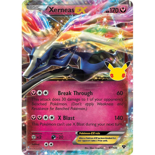 Xerneas EX - Celebrations: Classic Collection (CCC)