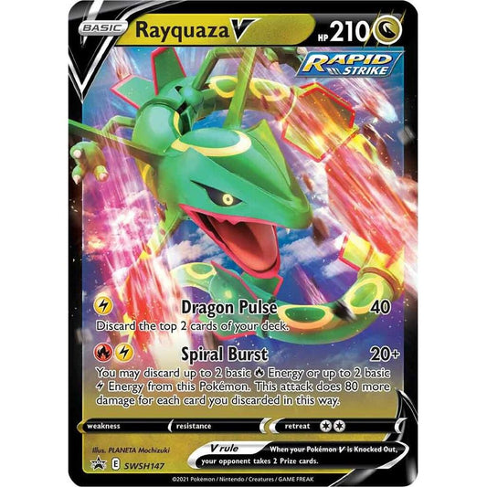 Rayquaza V - SWSH147 - SWSH: Sword & Shield Promo Cards (SWSD)