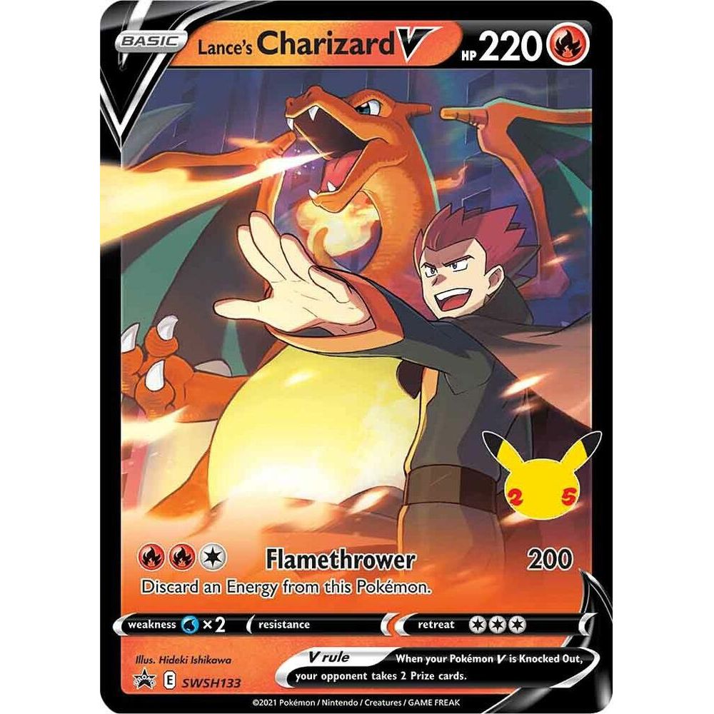 Lance's Charizard V - SWSH133 - SWSH: Sword & Shield Promo Cards (SWSD)