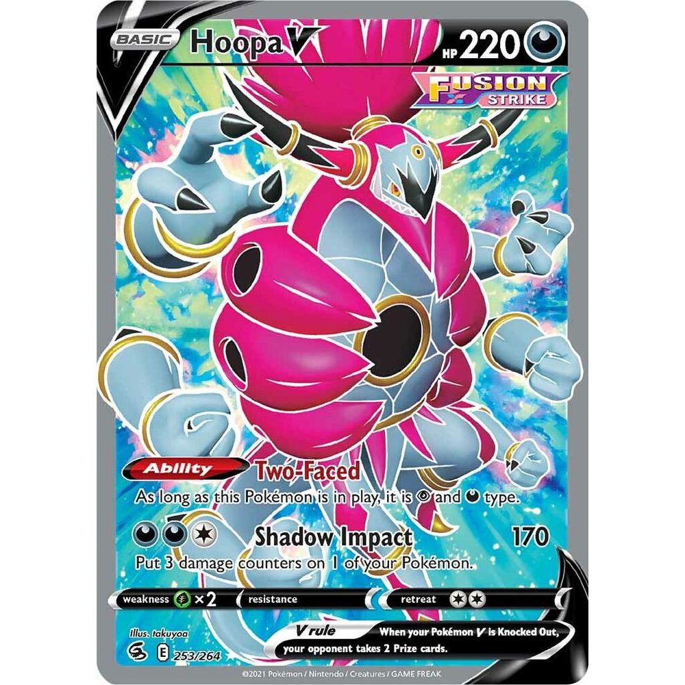 Hoopa V (Full Art) - SWSH08: Fusion Strike (SWSH08)