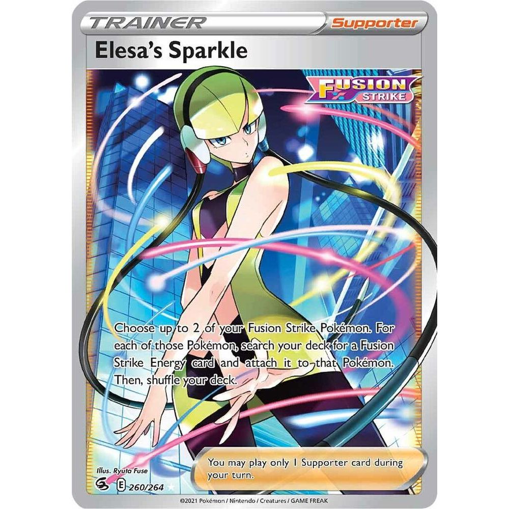 Elesa's Sparkle (Full Art) - SWSH08: Fusion Strike (SWSH08)
